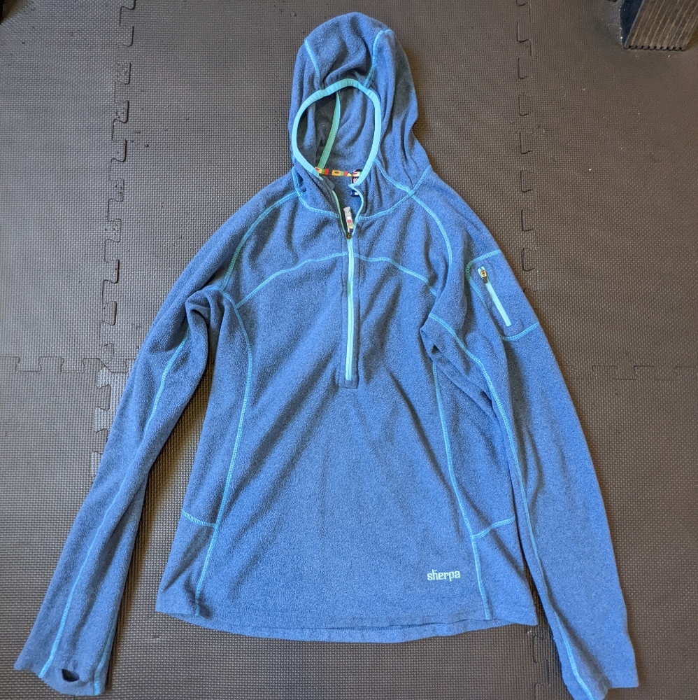 Sherpa 1/4 zip mid layer - M